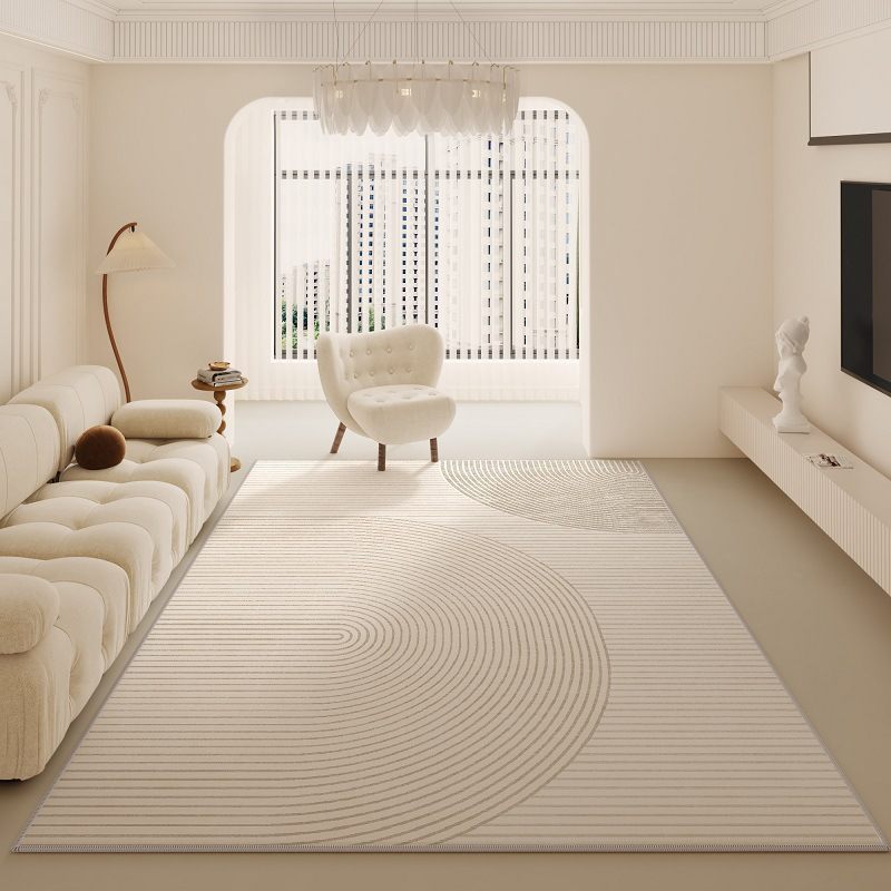 Cream Arc Area Rug