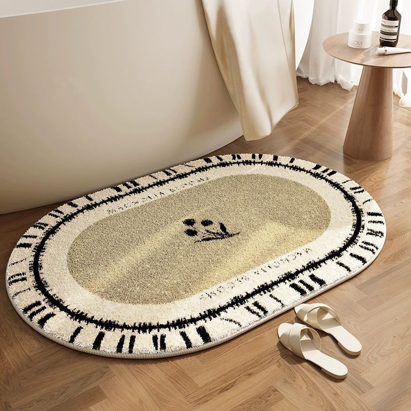 Luxe Faux Cashmere Bath Mat